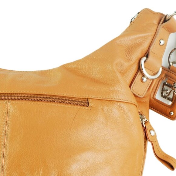 Stone Mountain Soft Leather Crossbody Handbag - Picture 6 of 9